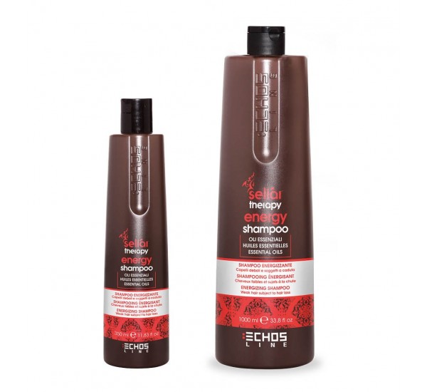 ECHOSLINE SELIAR Energy Shampoo Шампоан против косопад 350мл.